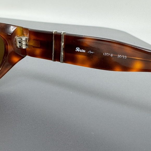 Persol vintage 90s oval sunglasses model 2546 30/33 made in Italy. 53 [] 16 main image 11